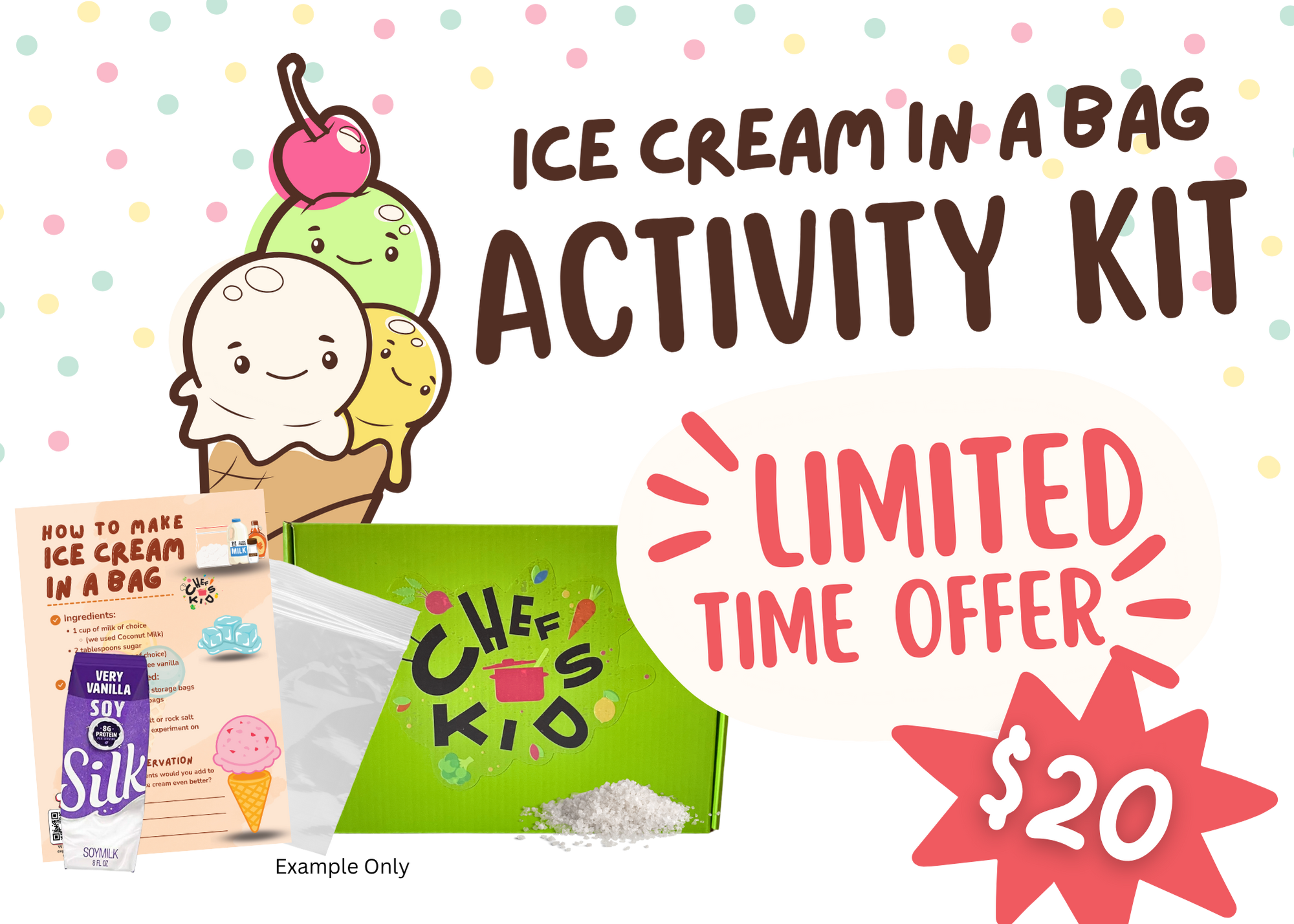 Ice Cream in a Bag Activity Kit - LIMITED TIME OFFER